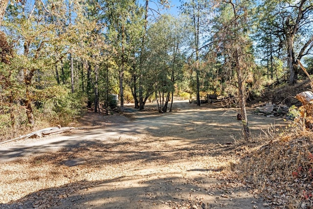 view of road