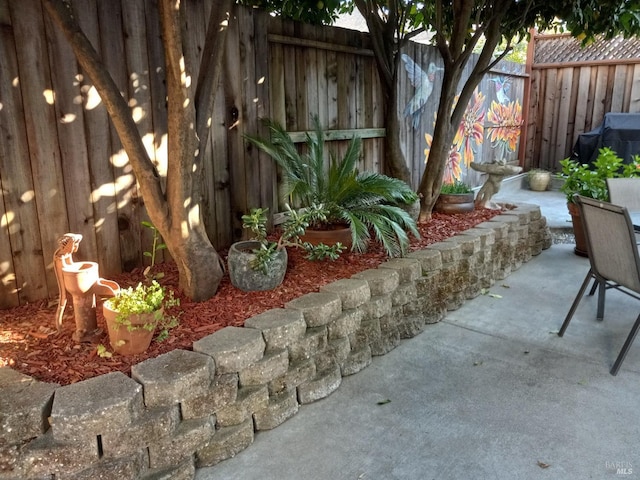 view of patio