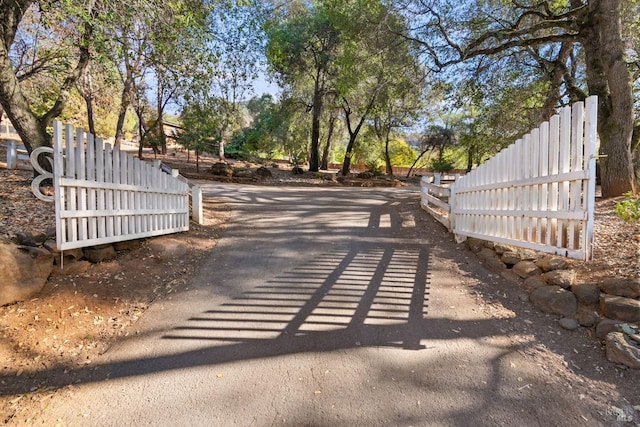 view of road