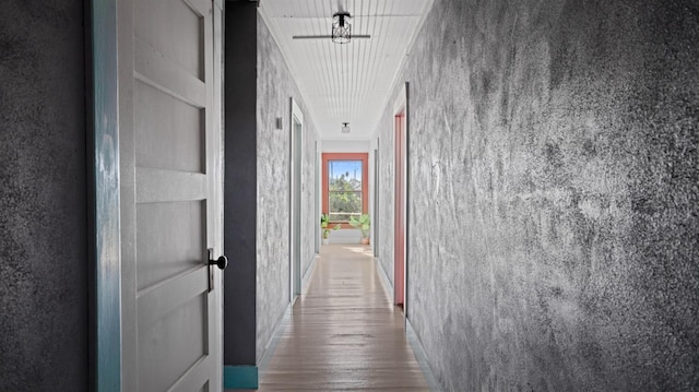 14090 Winnie St, Walnut Grove, CA 95690 - hallway with wood finished floors