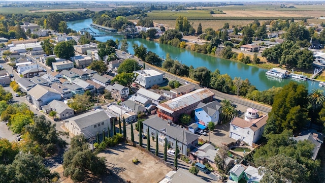 14090 Winnie St, Walnut Grove, CA 95690 - aerial view of property's location with a nearby body of water and nearby suburban area