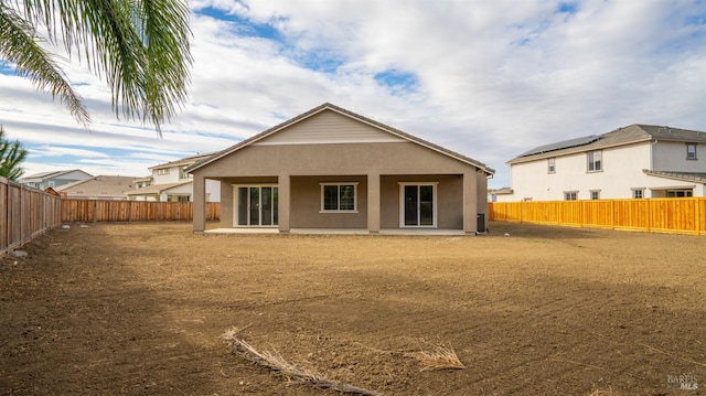 view of rear view of house