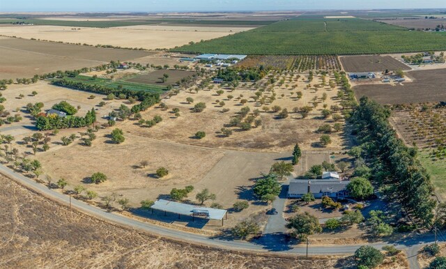 bird's eye view featuring a rural view