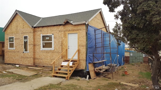 view of rear view of house