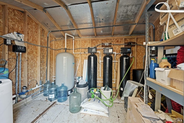 storage room featuring a garage