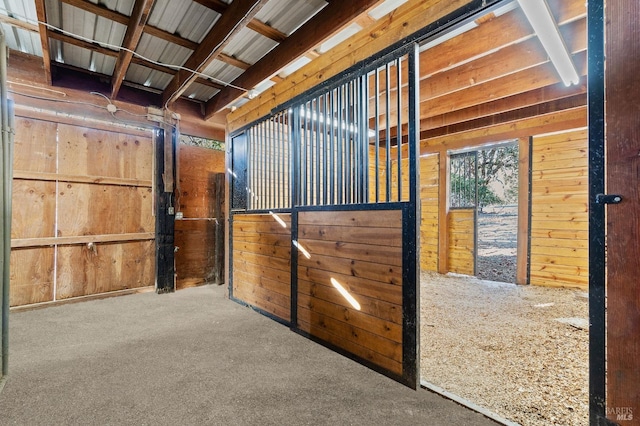 view of stable