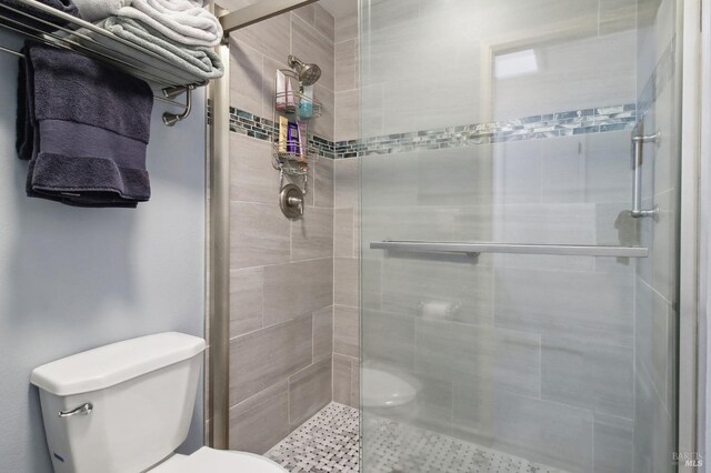1240 Peppertree Cir, Saint Helena, CA 94574 - full bathroom with a shower stall and toilet