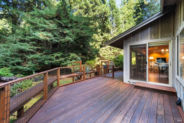 view of deck