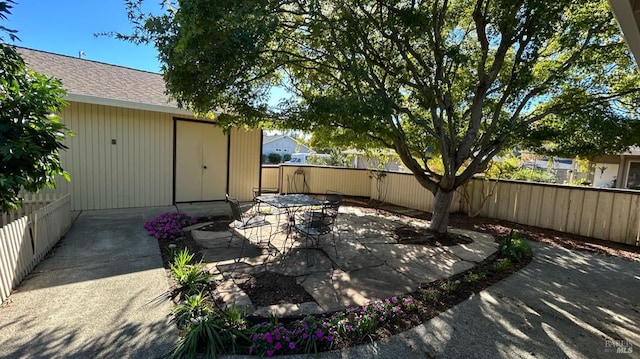 view of patio