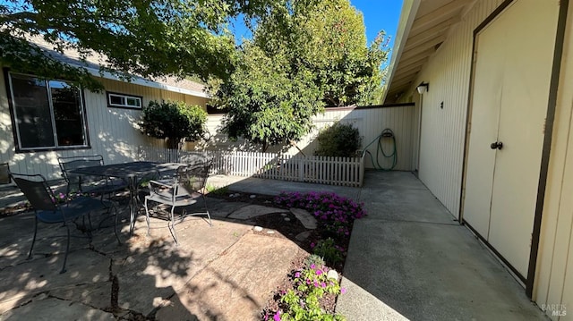 view of patio