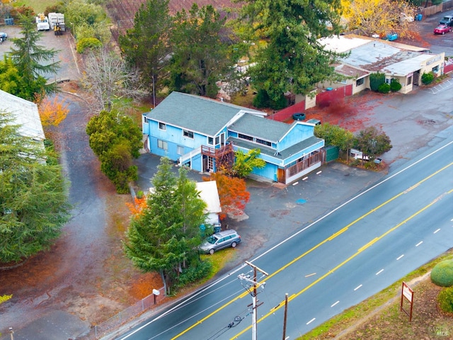 bird's eye view