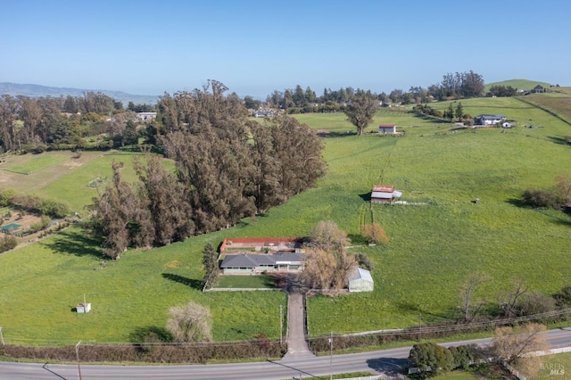 840 W Railroad Ave, Cotati, CA 94931 - bird's eye view with a rural view