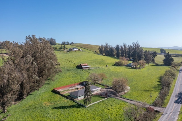 840 W Railroad Ave, Cotati, CA 94931 - aerial view featuring a rural view