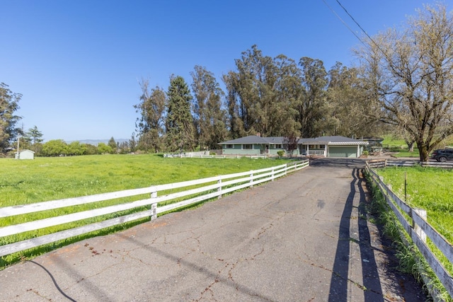 840 W Railroad Ave, Cotati, CA 94931 - view of street featuring a rural view and driveway