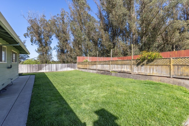 840 W Railroad Ave, Cotati, CA 94931 - view of yard with a fenced backyard