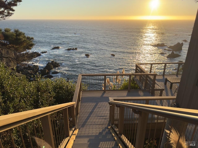 33755 Yardarm Dr Unit 15-1, The Sea Ranch, CA 95497 - exterior space featuring a water view