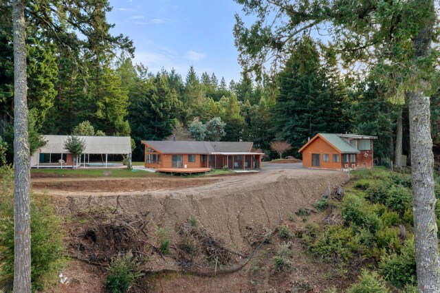 view of ranch-style house