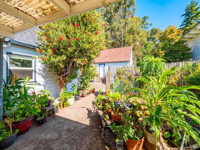 view of patio