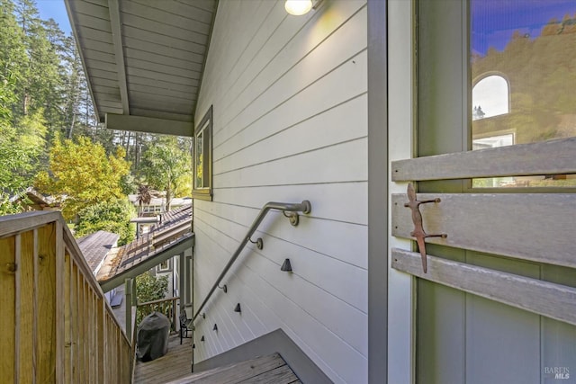 exterior space featuring grilling area