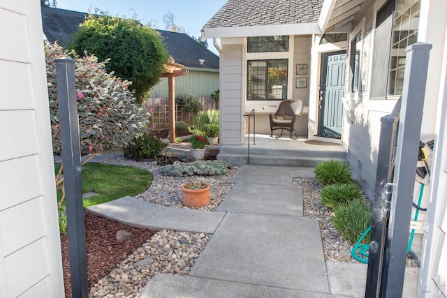 view of patio / terrace featuring a porch