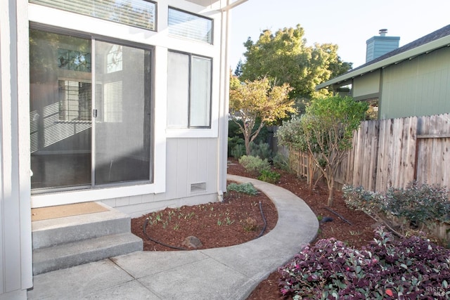 view of property entrance