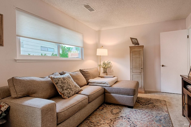 20 Meadowgreen Cir, Santa Rosa, CA 95409 - living area featuring light colored carpet and a textured ceiling