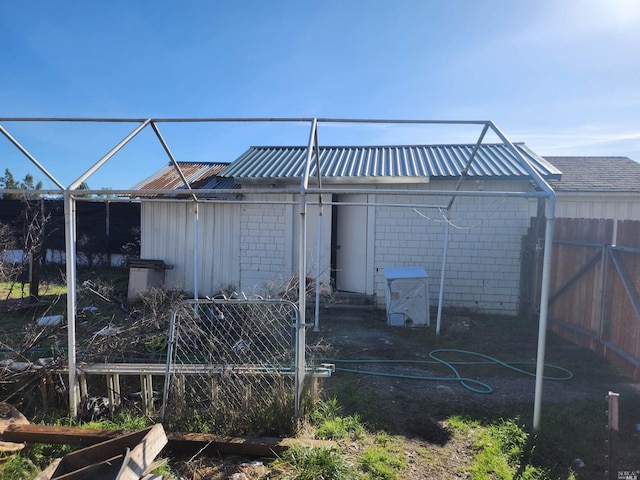 view of rear view of house