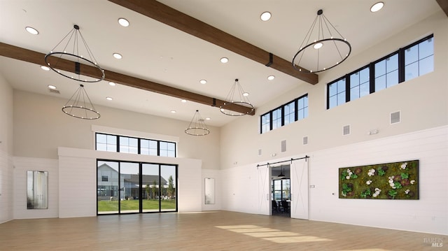 view of community lobby