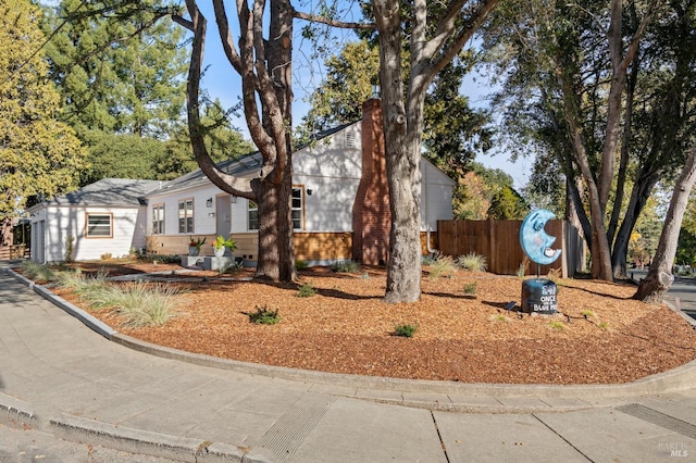 view of ranch-style home