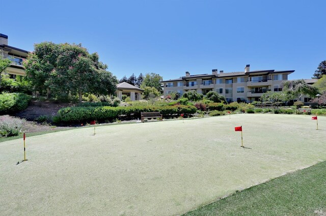 600 Deer Valley Rd Unit 1B, San Rafael, CA 94903 - view of home's community with a putting area