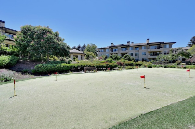 600 Deer Valley Rd Unit 1B, San Rafael, CA 94903 - view of property's community with a putting green