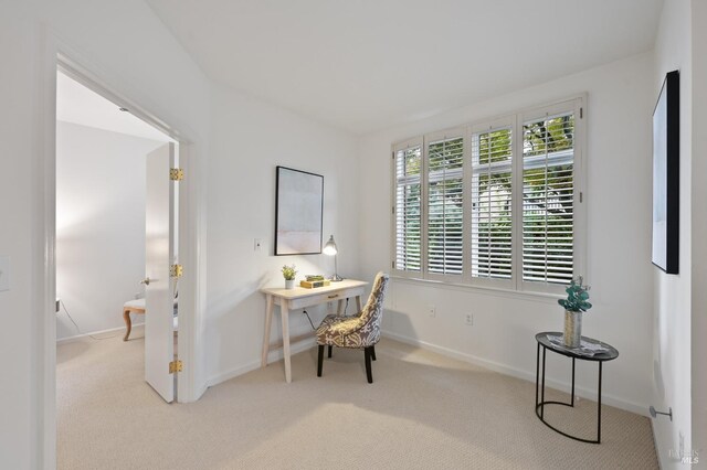 600 Deer Valley Rd Unit 1B, San Rafael, CA 94903 - carpeted home office with baseboards