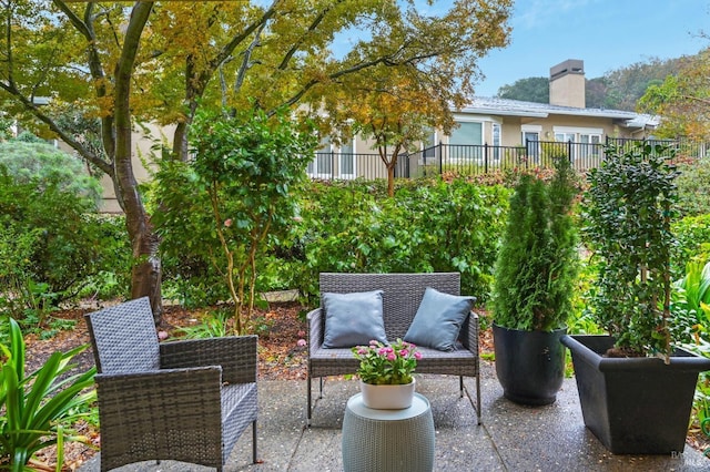 600 Deer Valley Rd Unit 1B, San Rafael, CA 94903 - view of patio