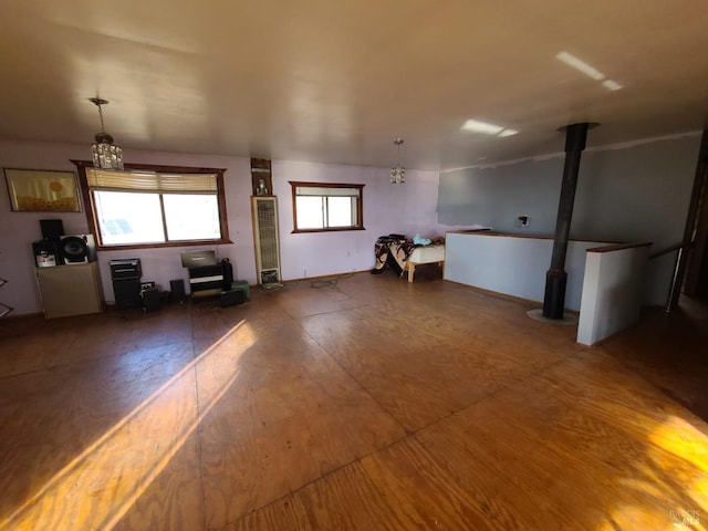 view of unfurnished living room