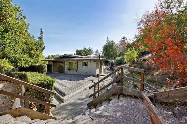 612 Tahos Rd, Orinda, CA 94563 - rear view of property featuring a deck