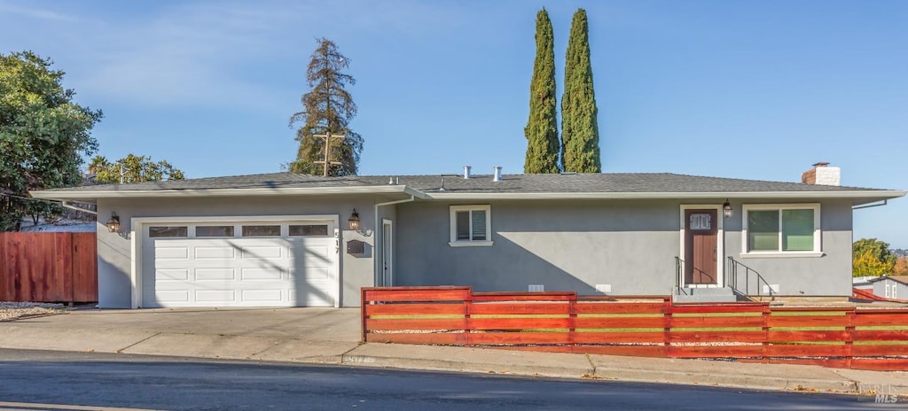 view of ranch-style house