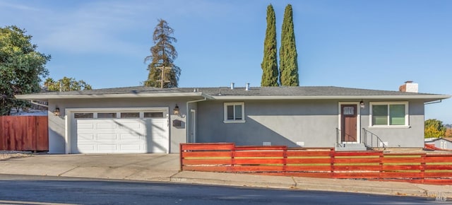 view of ranch-style house