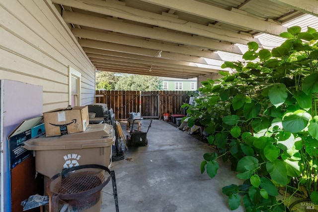 view of patio / terrace