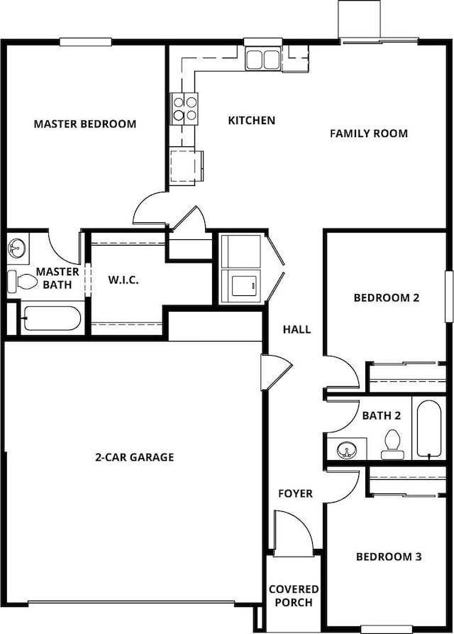 3060 Stones Ln, Stockton, CA 95212 - view of room layout