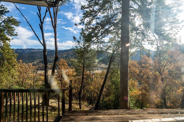 property view of mountains