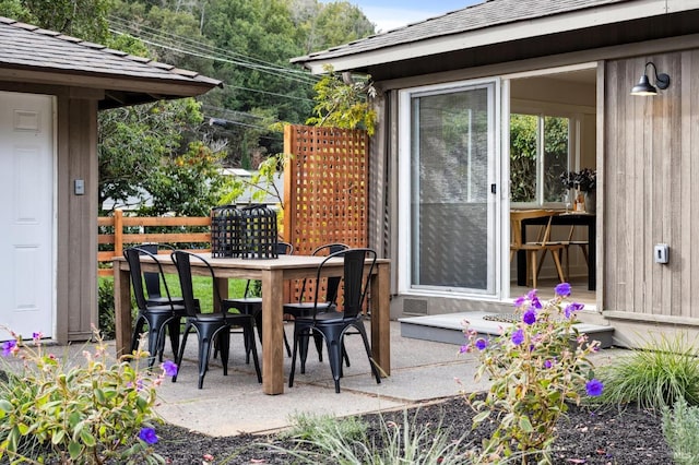 view of patio / terrace