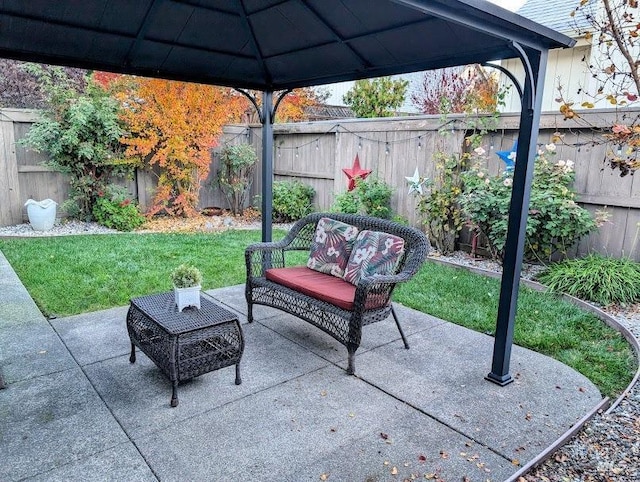 view of patio