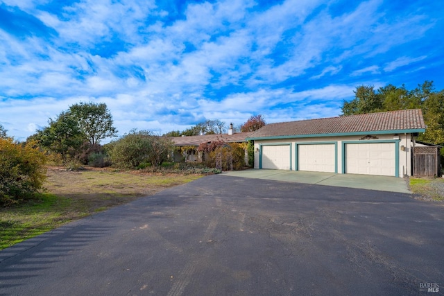 5625 Occidental Rd, Santa Rosa, CA 95401 - view of front of home with a tile roof