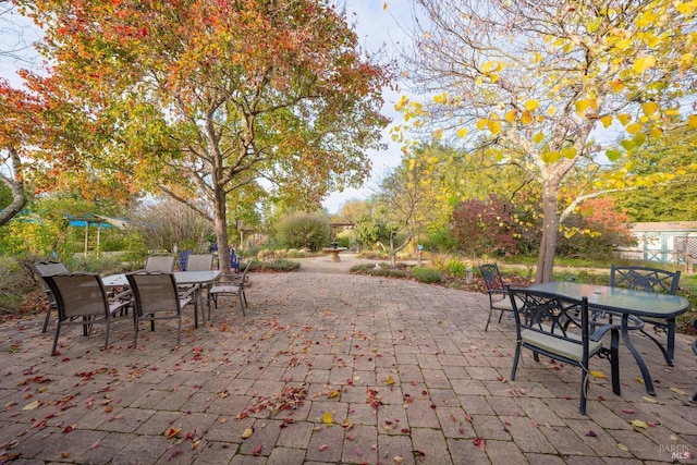 view of patio