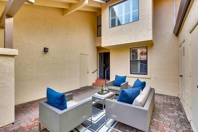 view of patio / terrace with outdoor lounge area