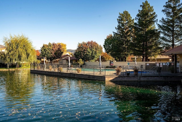 13 Fountain Grove Cir, Napa, CA 94558 - dock area featuring a water view