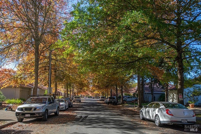 view of street