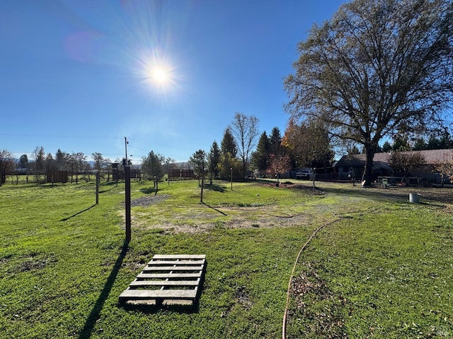 view of home's community with a rural view