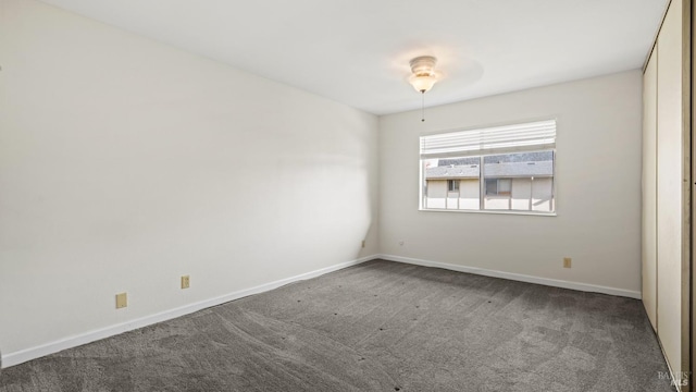 empty room featuring carpet floors