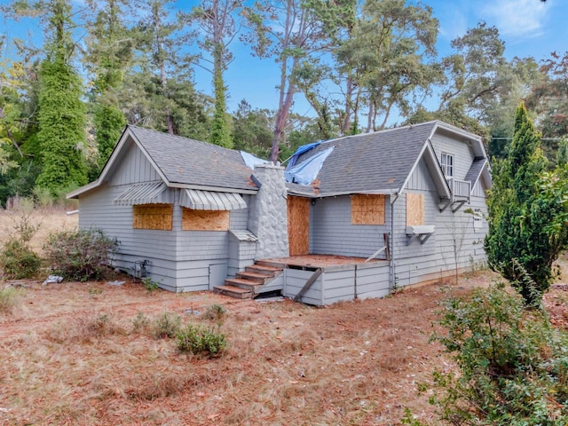 view of bungalow-style house